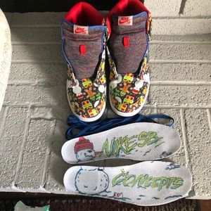 Sb dunk ugly Christmas sweater